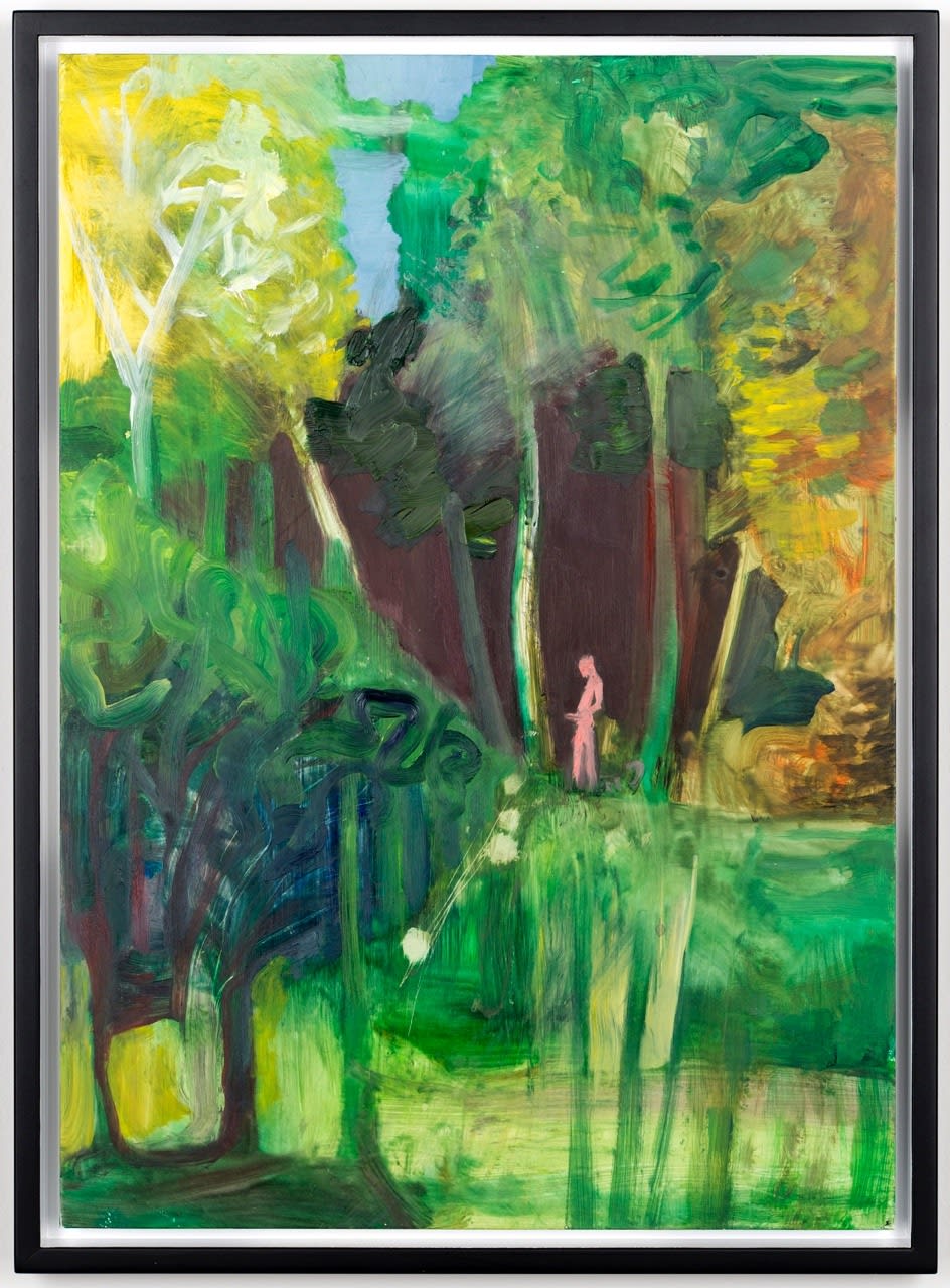 Marc Bauer, Boys in Wood, London, 2017