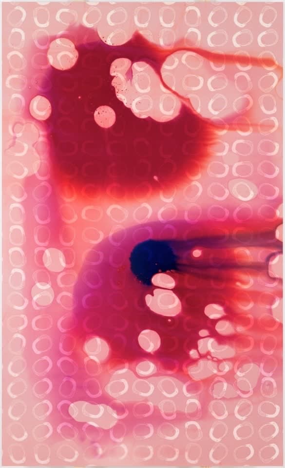 Fabian Marti, Many Ouroboroi Magenta, 2014