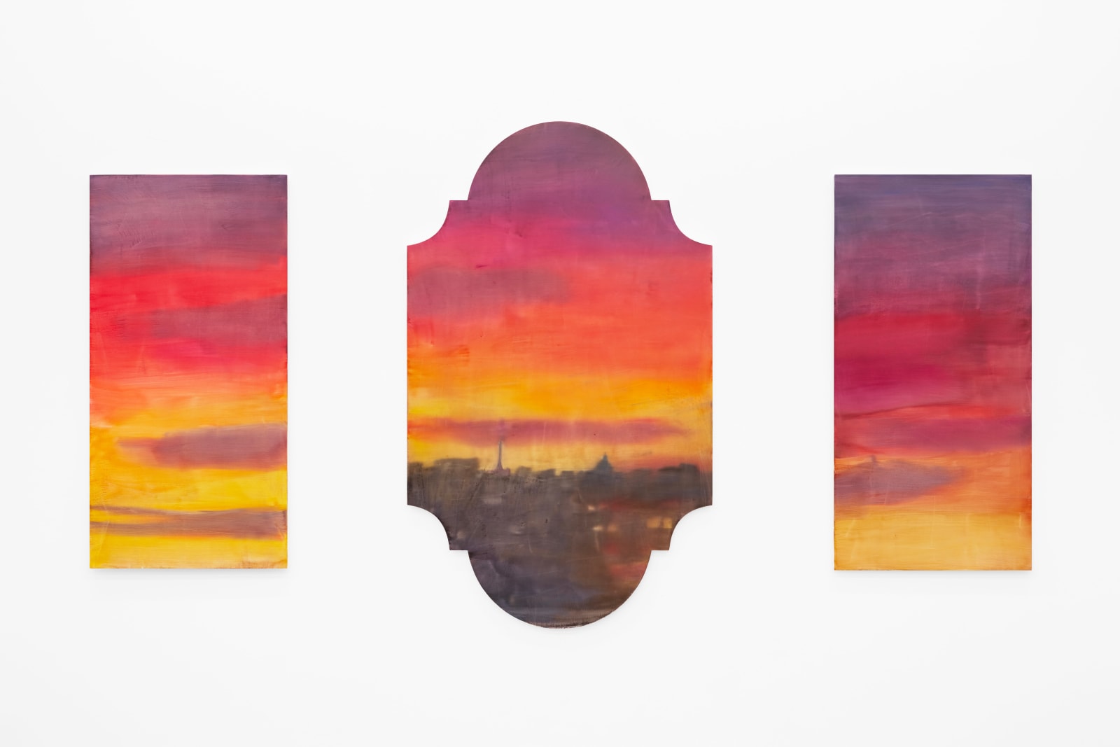 Marc Bauer, Aube, Jour 1, Janvier 2025, Paris, 2024