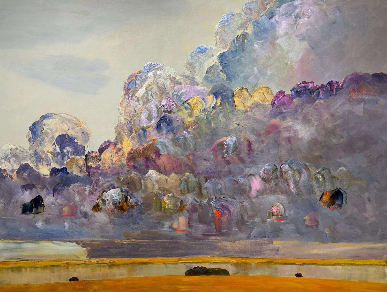 Gregory Hardy, Sky Beyond a Prairie Lake, 2025