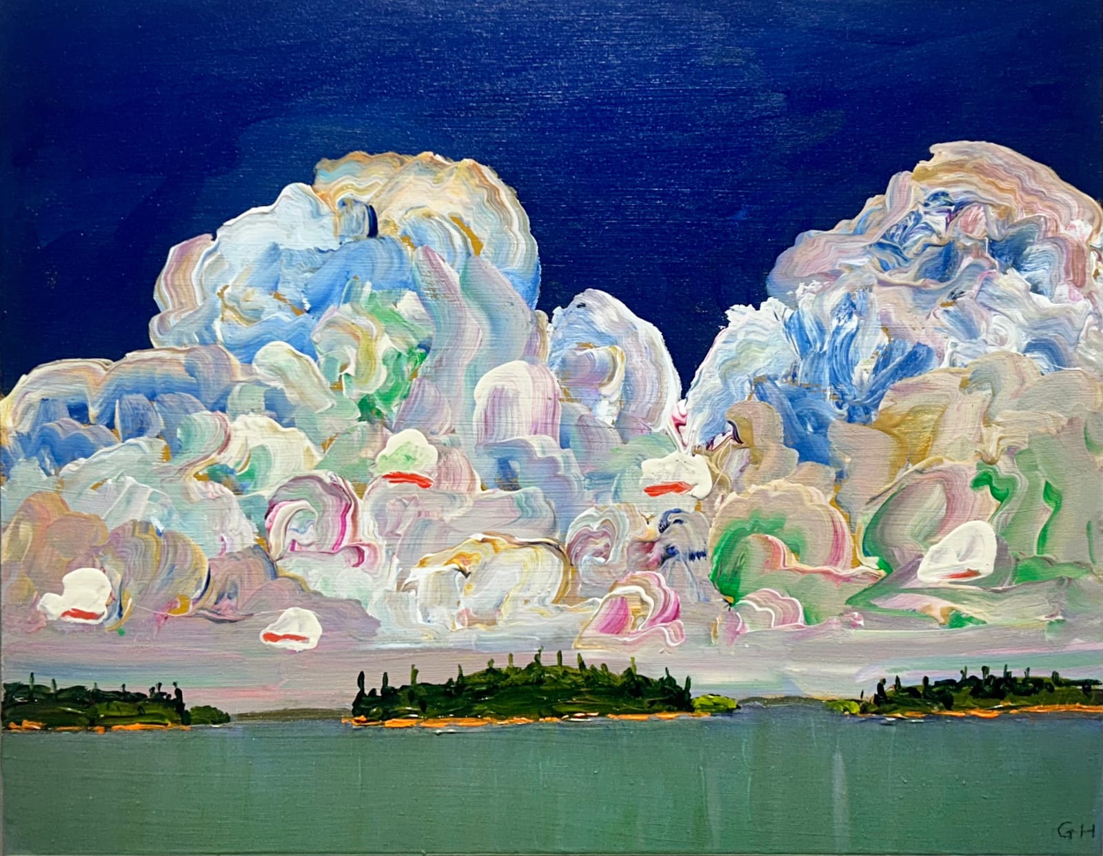 Gregory Hardy, Green Water, 2025