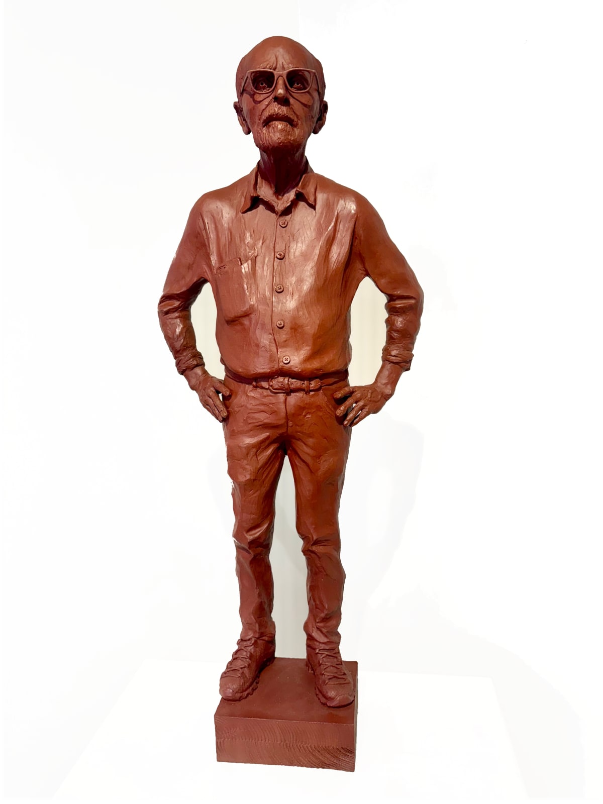 Joe Fafard, Selfie, 2017