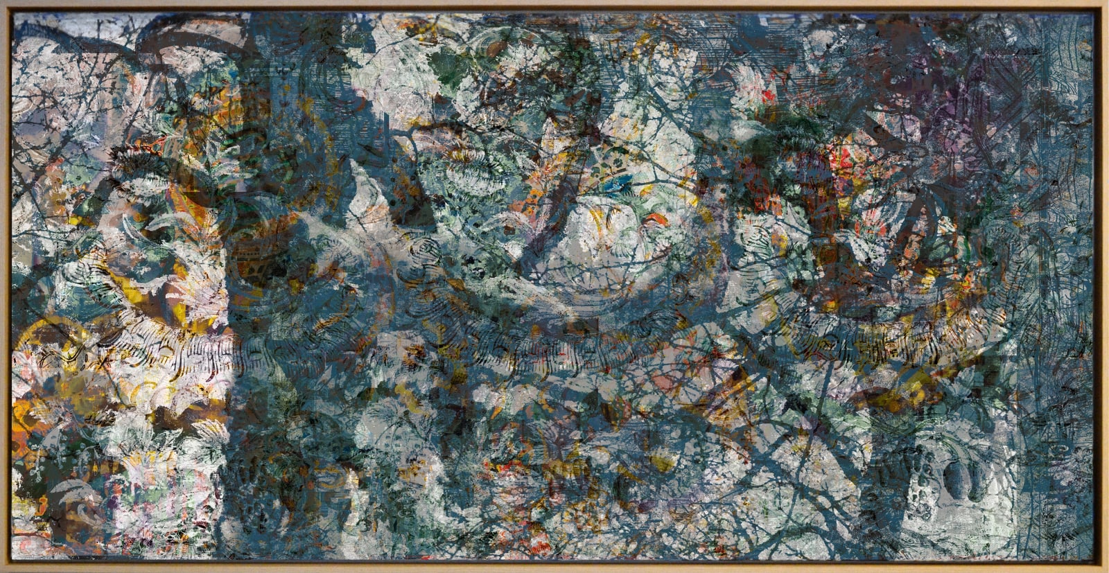 Robin Smith Peck, Indigo Trees, 2023