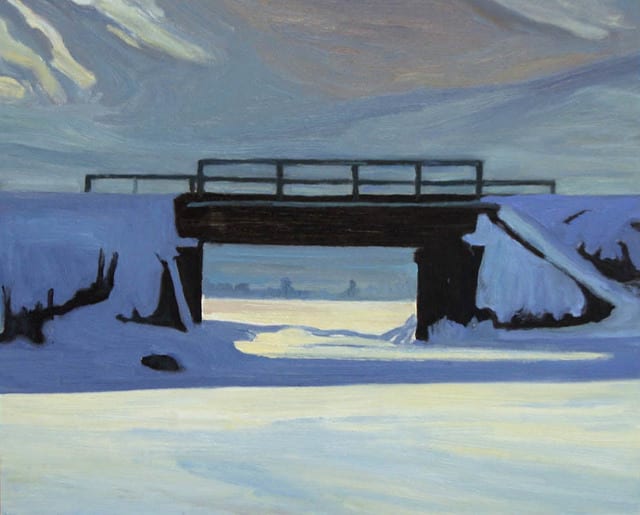 Herald Nix, Blue Railway Bridge, 2005