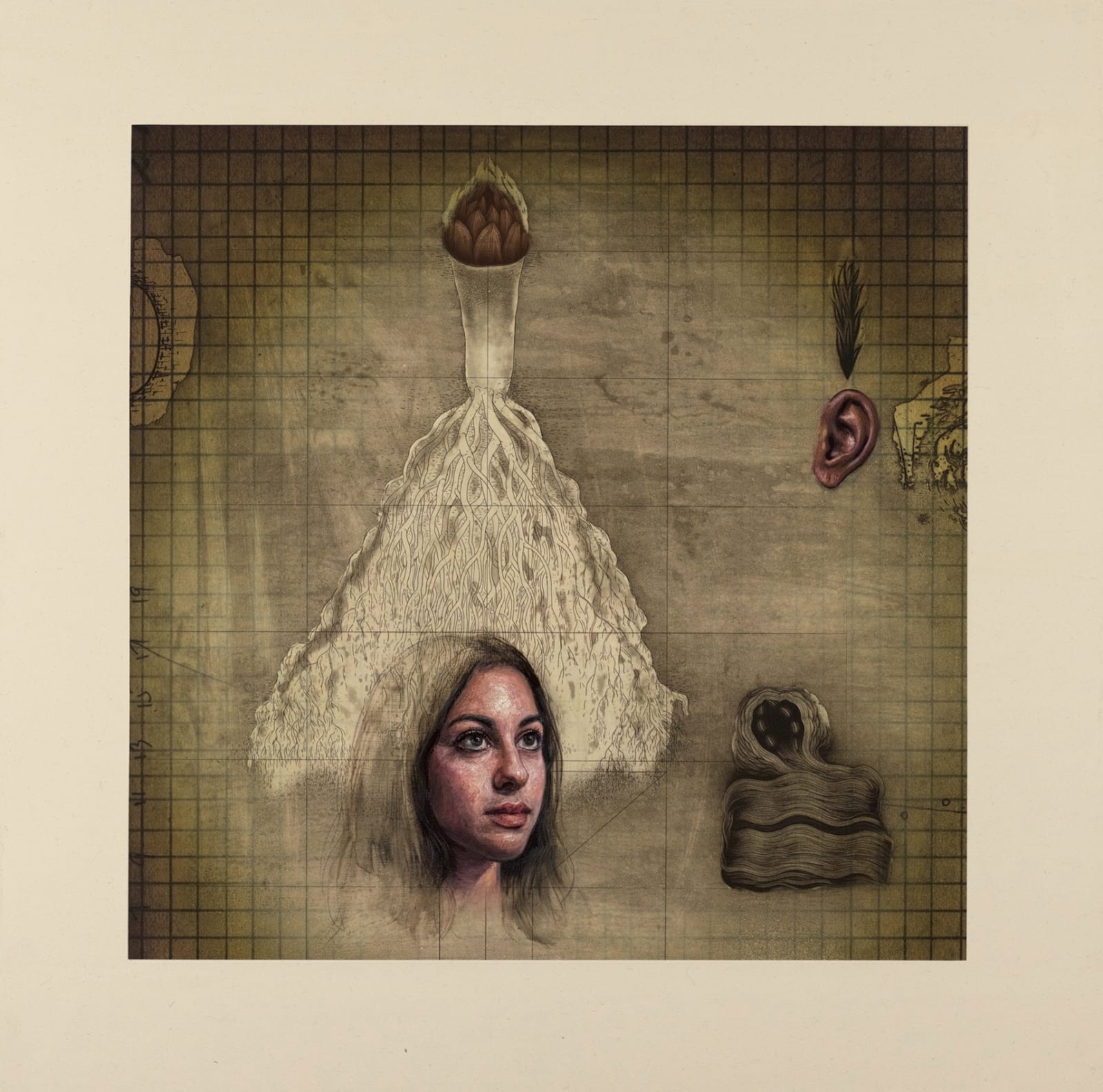 Tim Okamura, Telepathy Collaboration with Sean Caulfield, 2017