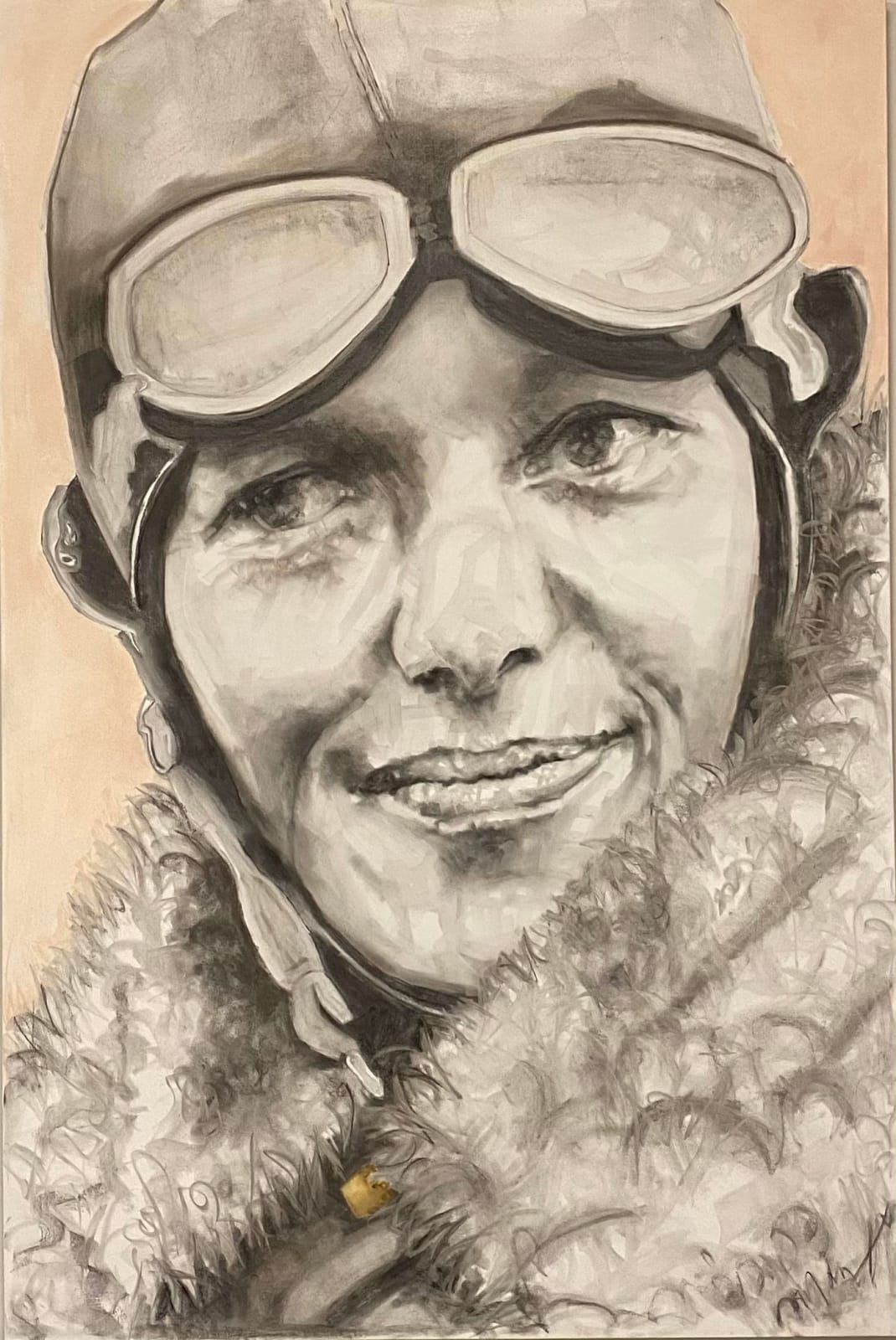 Shana Wilson, Amelia Earhart, 2021 | Peter Robertson Gallery