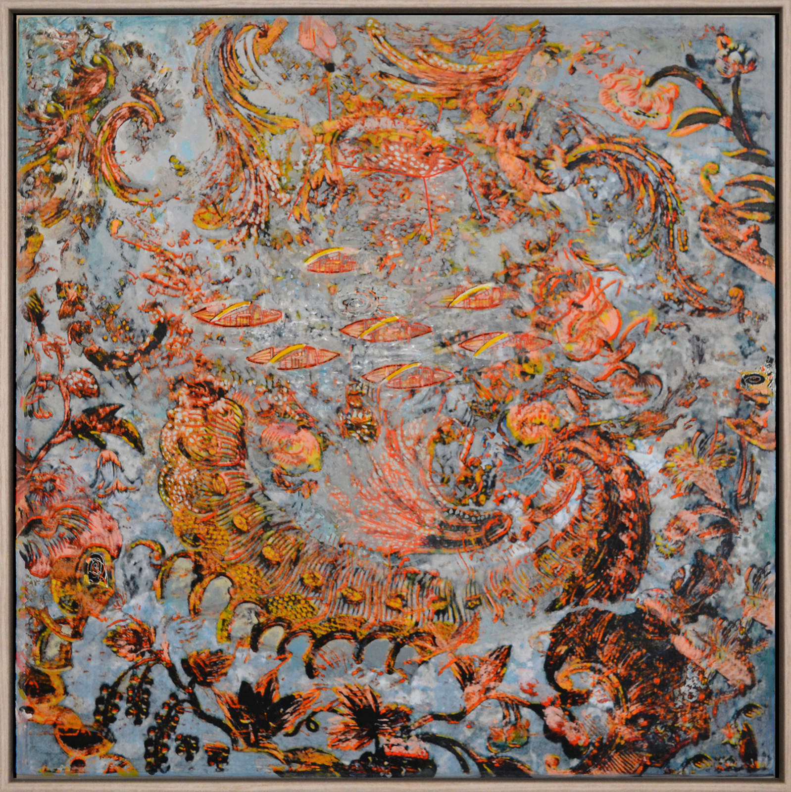 Robin Smith Peck, Arrangement 3 (Mapping A Leviathan), 2023