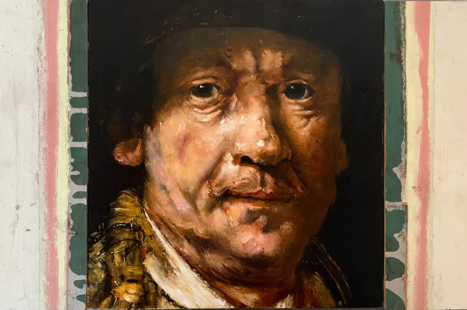 Tim Merrett, An Unruly History (Rembrandt-1659), 2023-2024