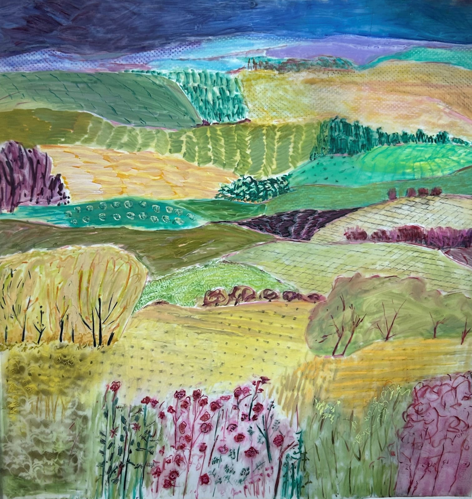 Lynn Malin, Spring Awaits, 2025