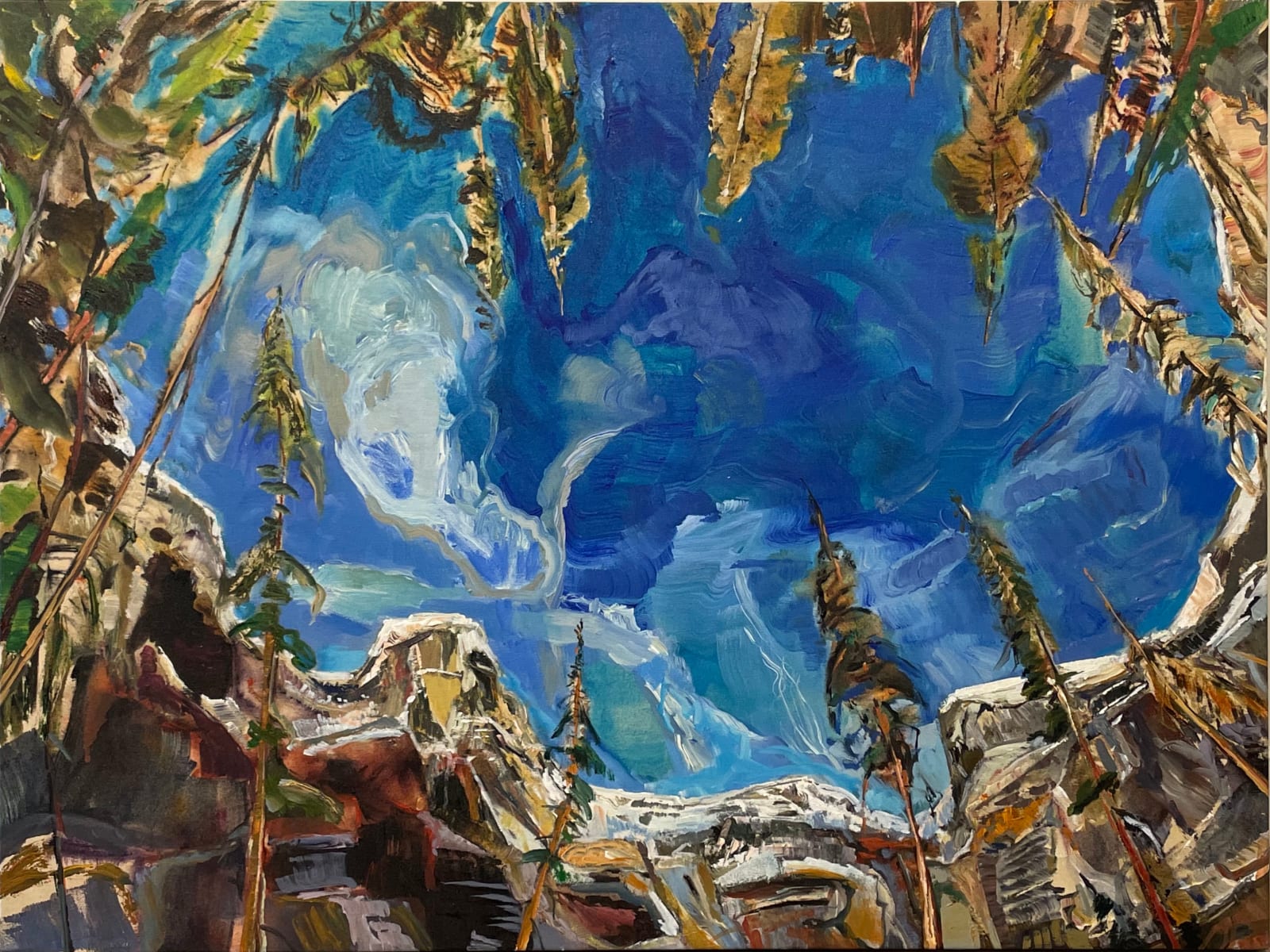 David T. Alexander, Towards the Rim, 2020