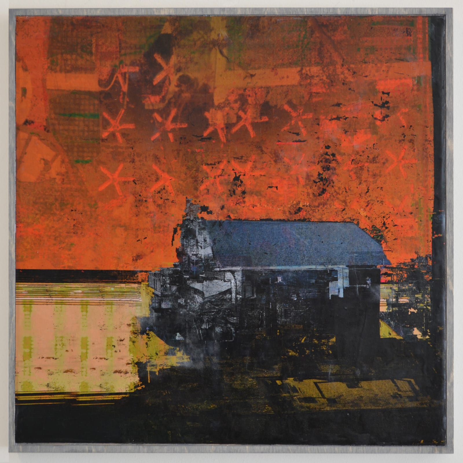 Robin Smith Peck, Cabin in Orange Light, 2021