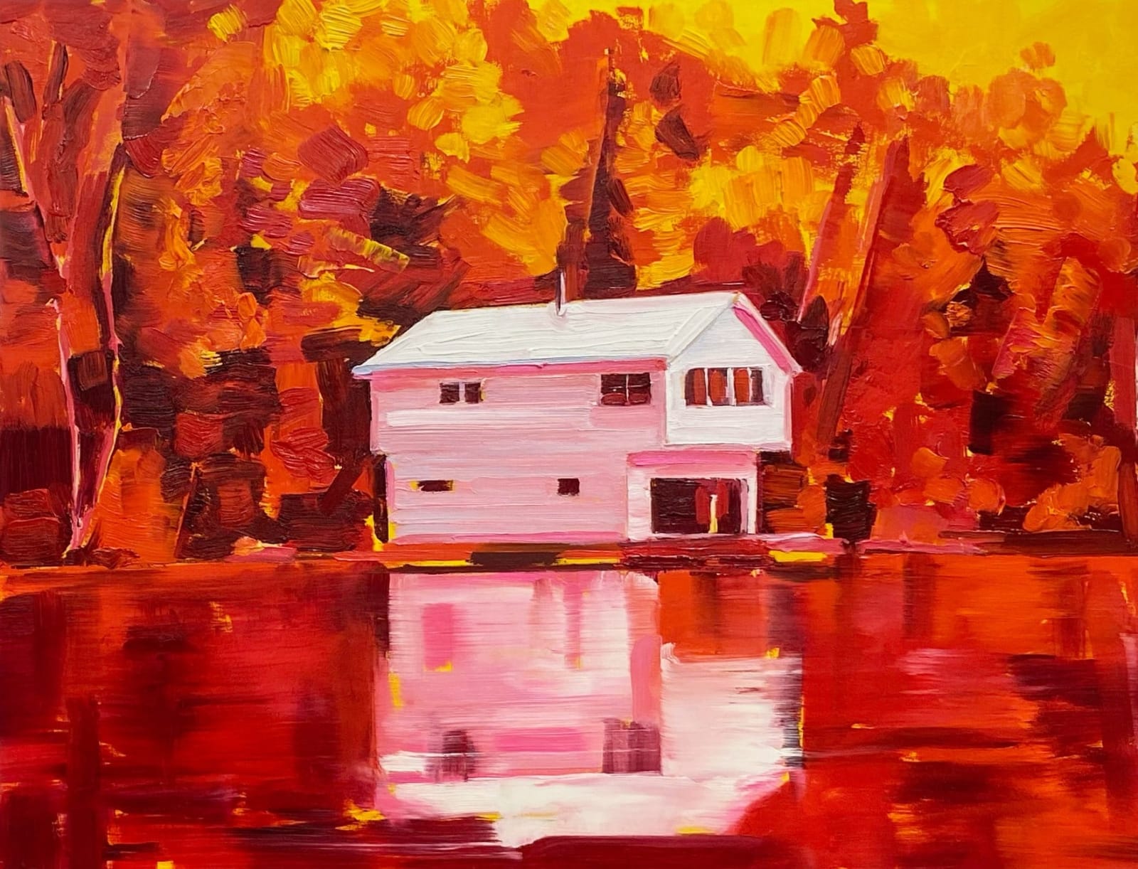 Julian Forrest, White Cabin, 2023