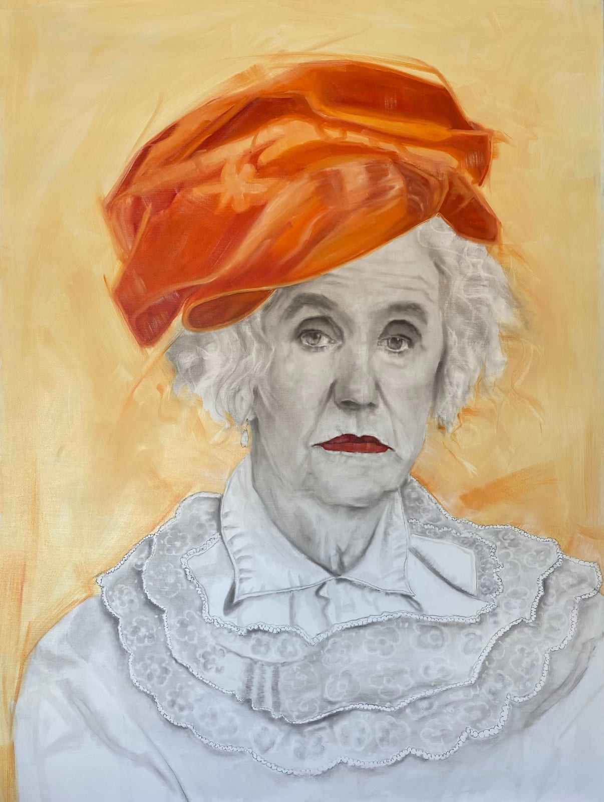 Shana Wilson, Girl with a Pearl Earring 2, 2024