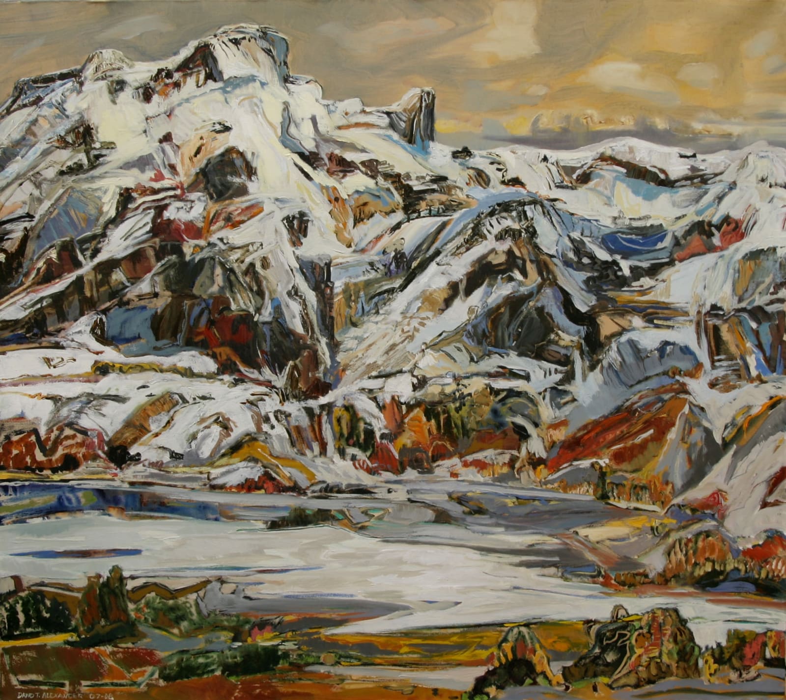 David T. Alexander, Troughs West Side , 2007-2008