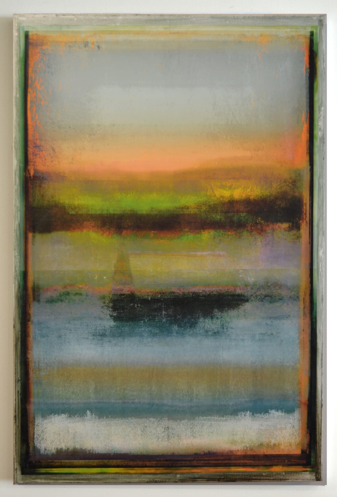 Robin Smith Peck, In the Stillness 2 (Lower White Band), 2024