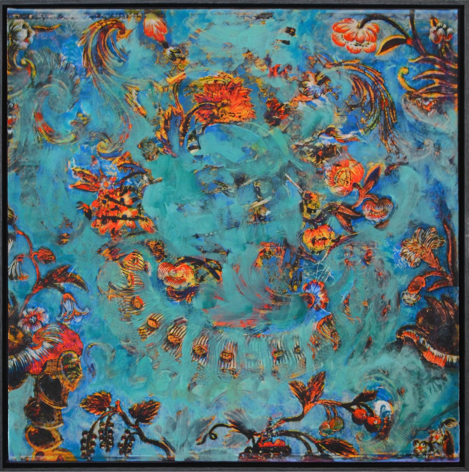 Robin Smith Peck, Arrangement 1 (Casting Flowers), 2023