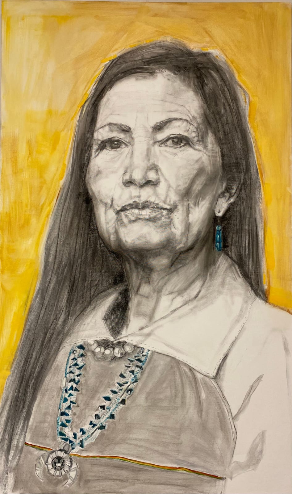 Shana Wilson, Congresswoman Deb Haaland, 2023 Peter Robertson Gallery