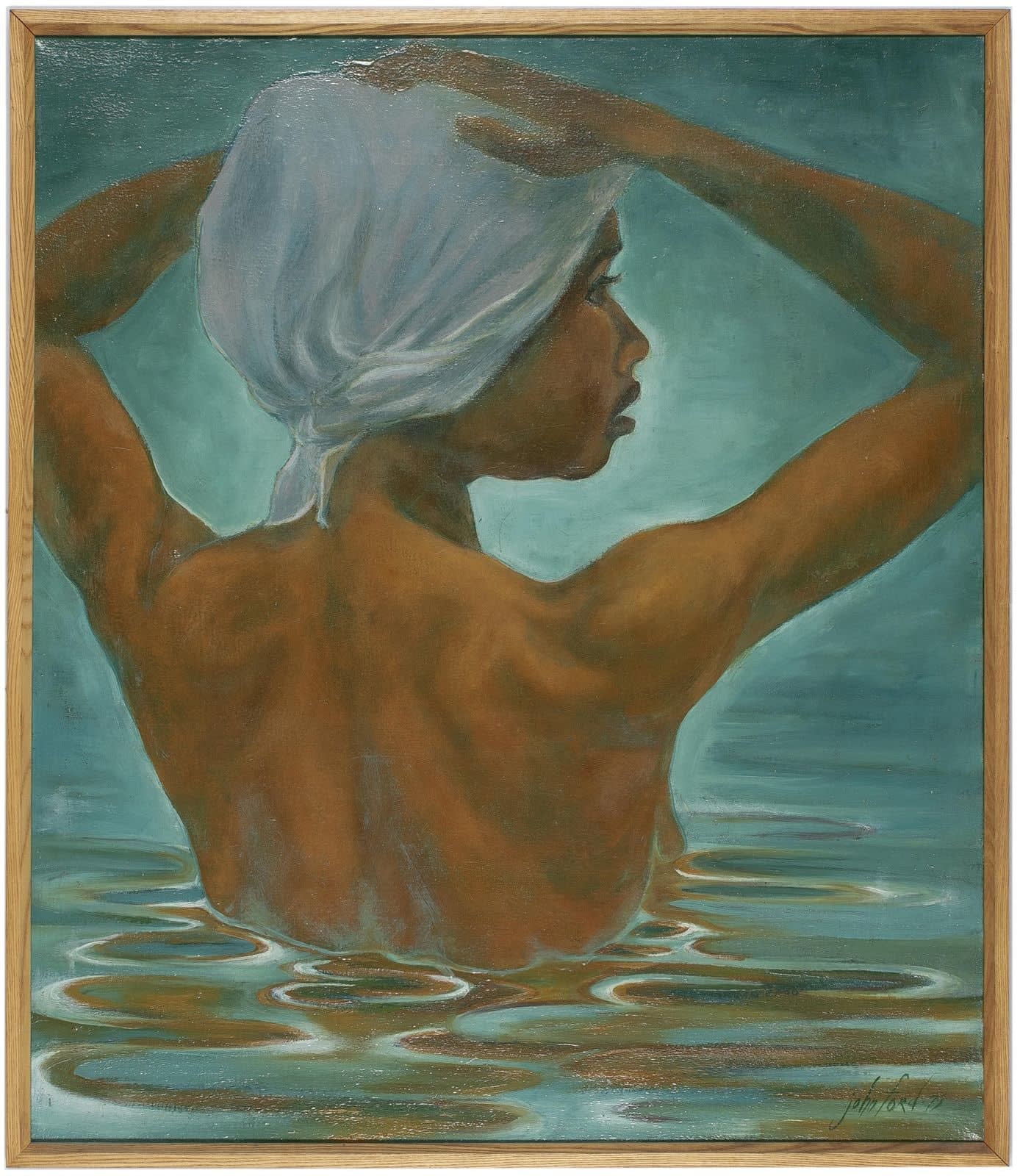 John Ford, Untitled (Woman Bathing), 1970, c.