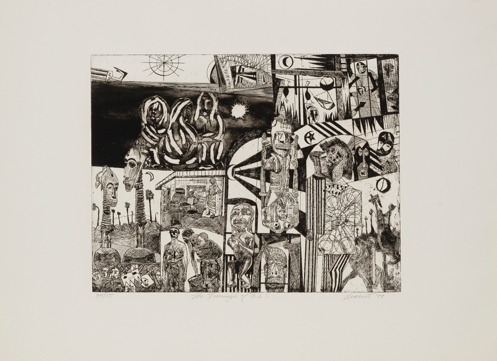 Vincent Smith, The Triumph of B.L.S., 1974