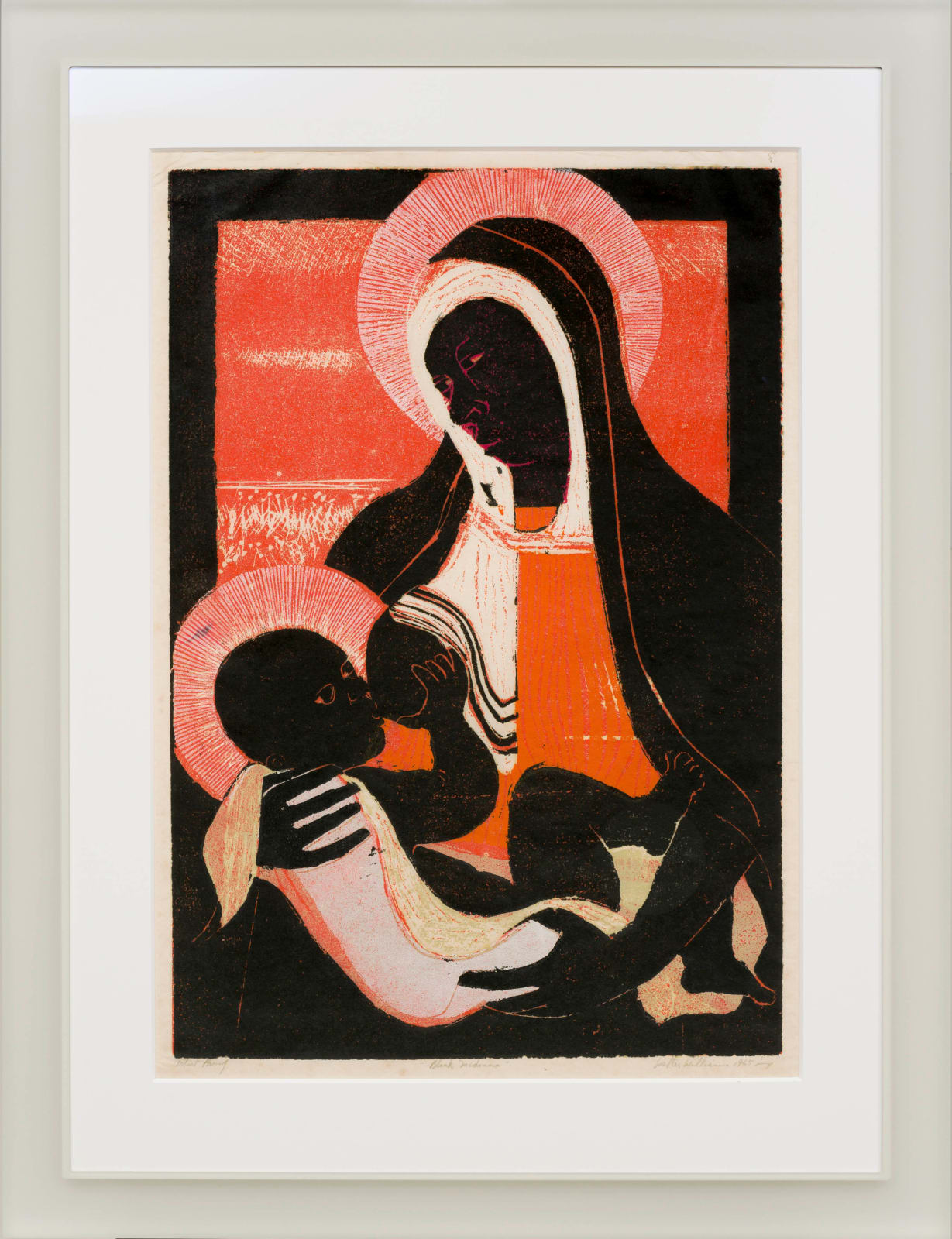 Walter Henry Williams, Black Madonna, 1965