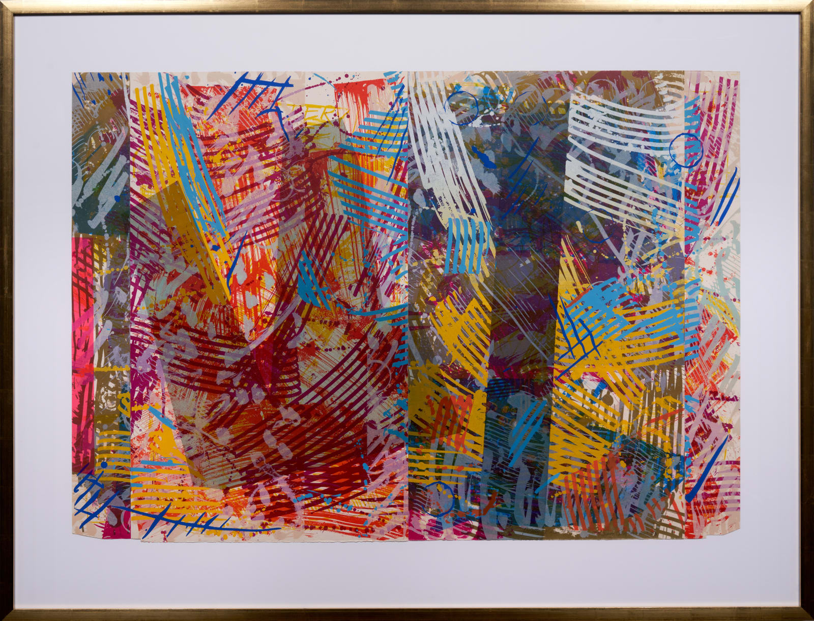 Sam Gilliam, Pretty Boxes, 1993