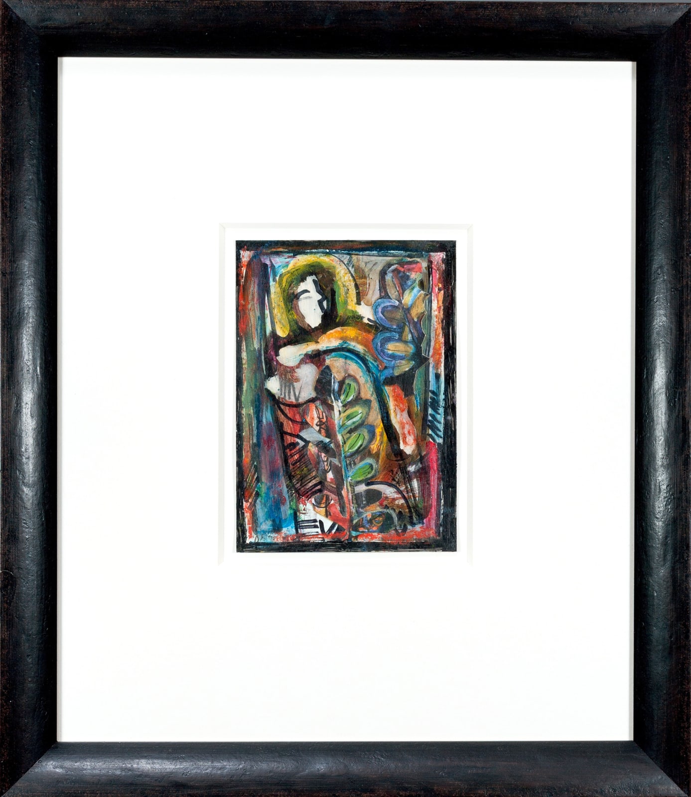 David Driskell, African Mask II, 2007