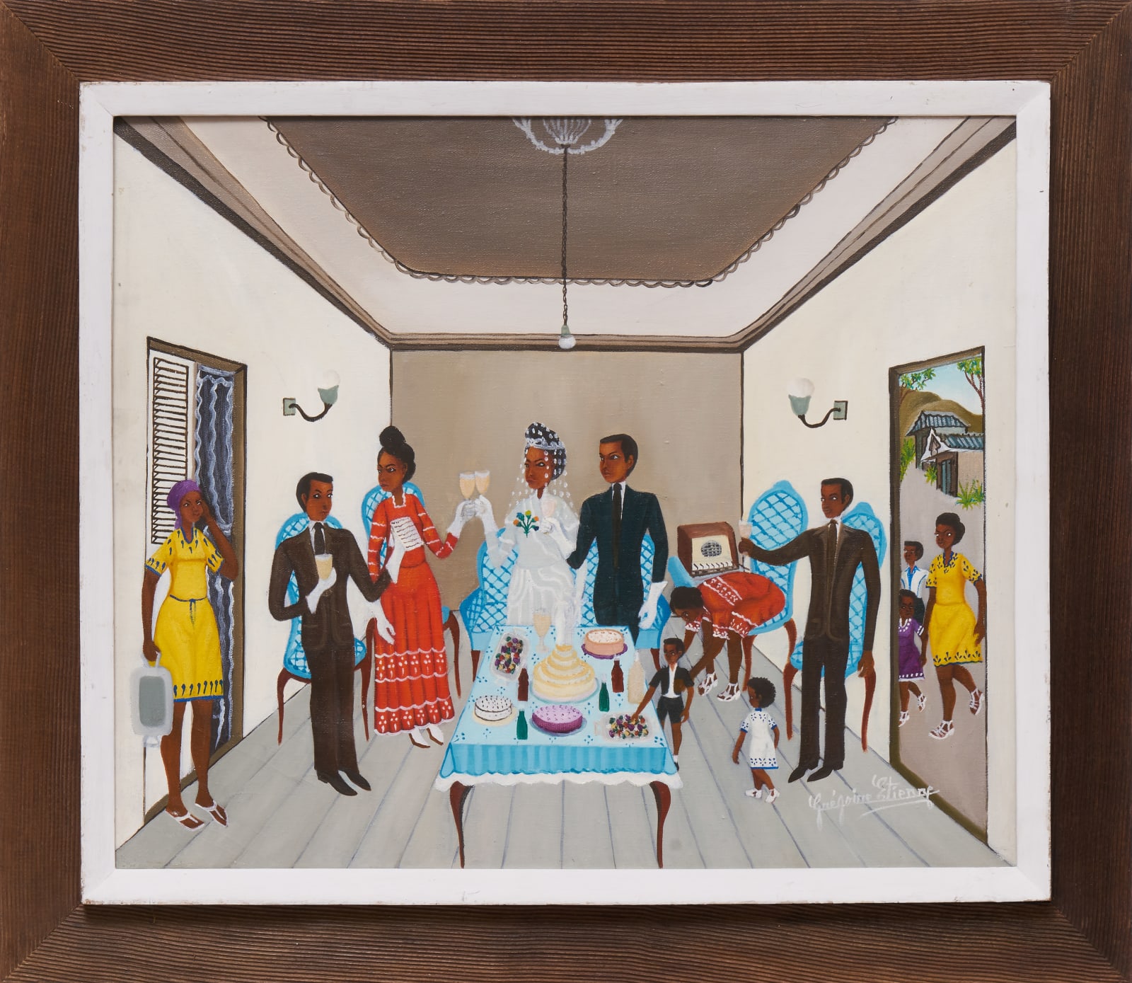 Gregoire Etienne, Toast to the Bride and Groom, 1980, c.