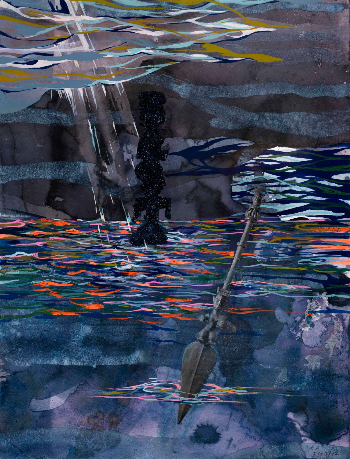 Radcliffe Bailey, Storm, 2012