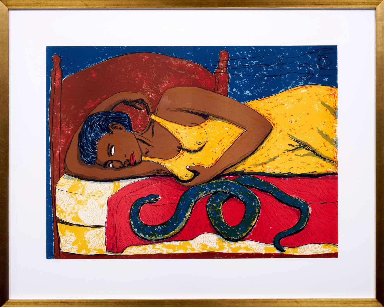 Alison Saar, Black Snake Blues, 1994