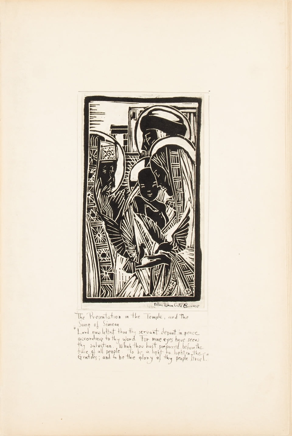 Allan Rohan Crite, Prints Depicting the Childhood and The Passion of Our Lord and Savior Jesus Christ, 1939