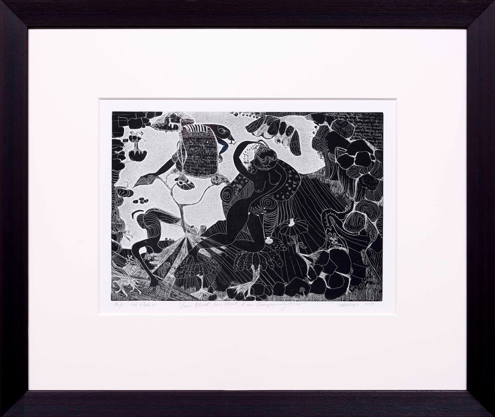 Camille Billops, I Am Black, I Am Black, I Am Dangerously Black, 1973