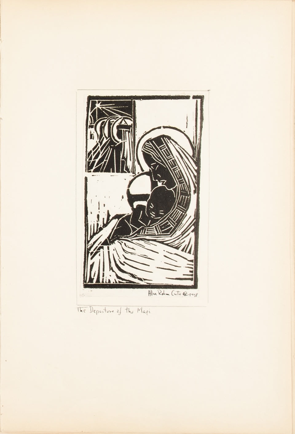 Allan Rohan Crite, Prints Depicting the Childhood and The Passion of Our Lord and Savior Jesus Christ, 1939