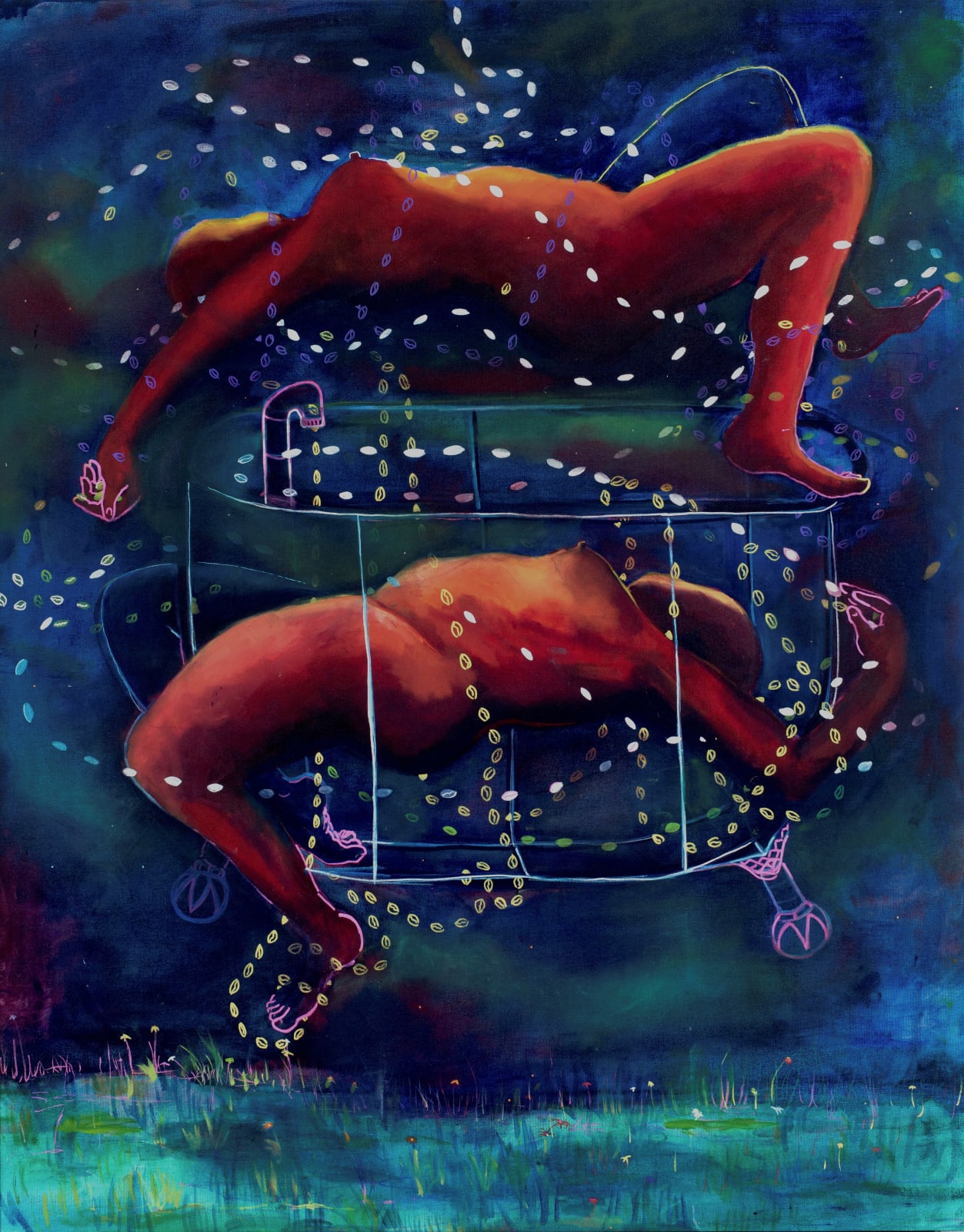 Dara Haskins, BATHHOUSE - lover's quarrel, 2023