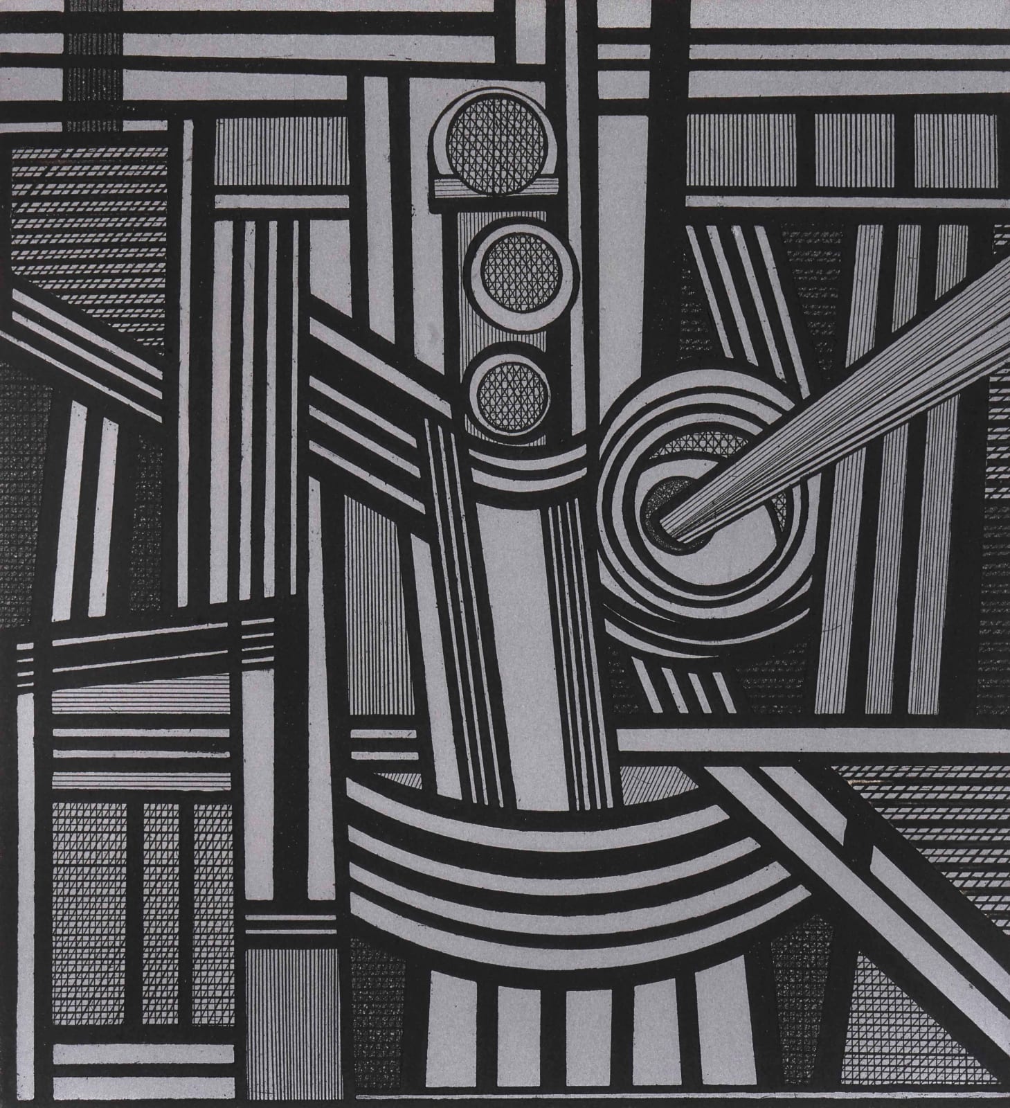 Mavis Pusey, City View #7, 1970, c.