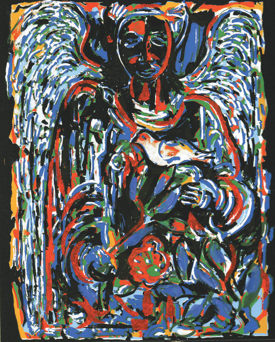David Driskell, Angel of Peace, 2008
