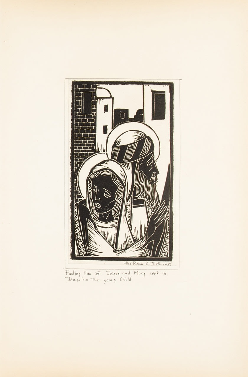 Allan Rohan Crite, Prints Depicting the Childhood and The Passion of Our Lord and Savior Jesus Christ, 1939