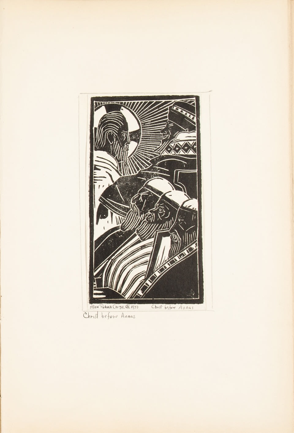 Allan Rohan Crite, Prints Depicting the Childhood and The Passion of Our Lord and Savior Jesus Christ, 1939
