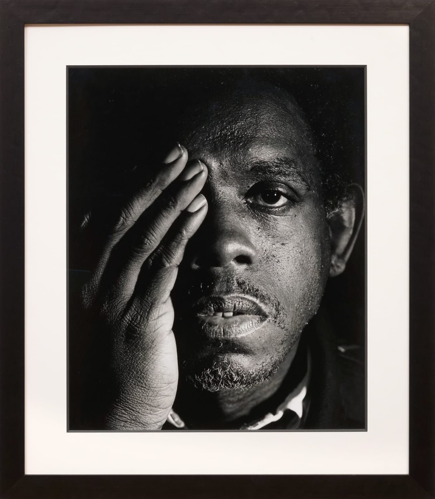 Rashid Johnson, George (Seeing in the Dark Series), 1998, c.