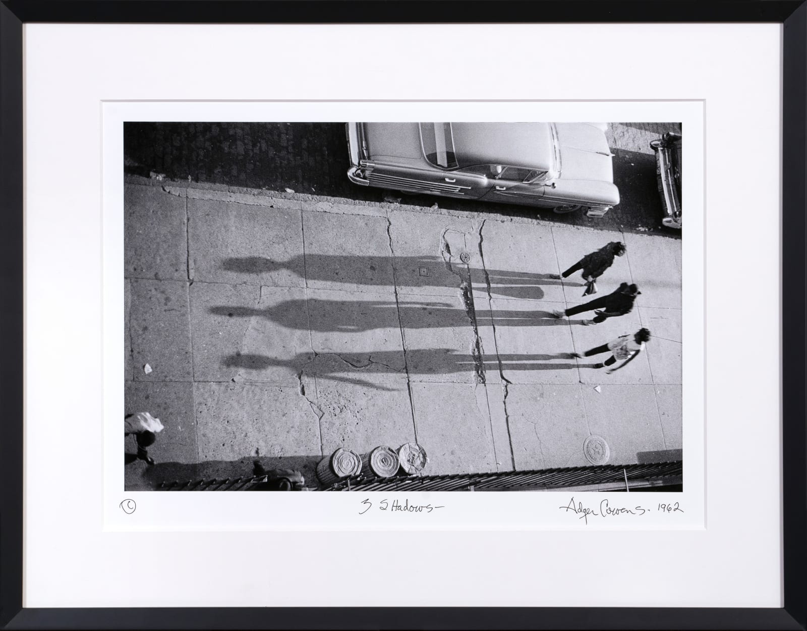 Adger Cowans, Three Shadows, 1960, c.