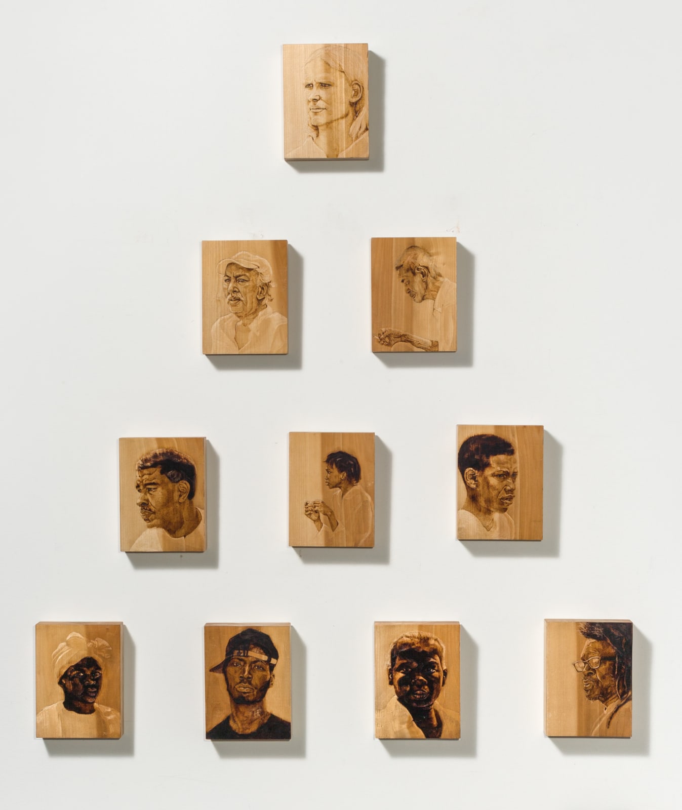Natalie Erin Brown, Value Pyramid, 2015