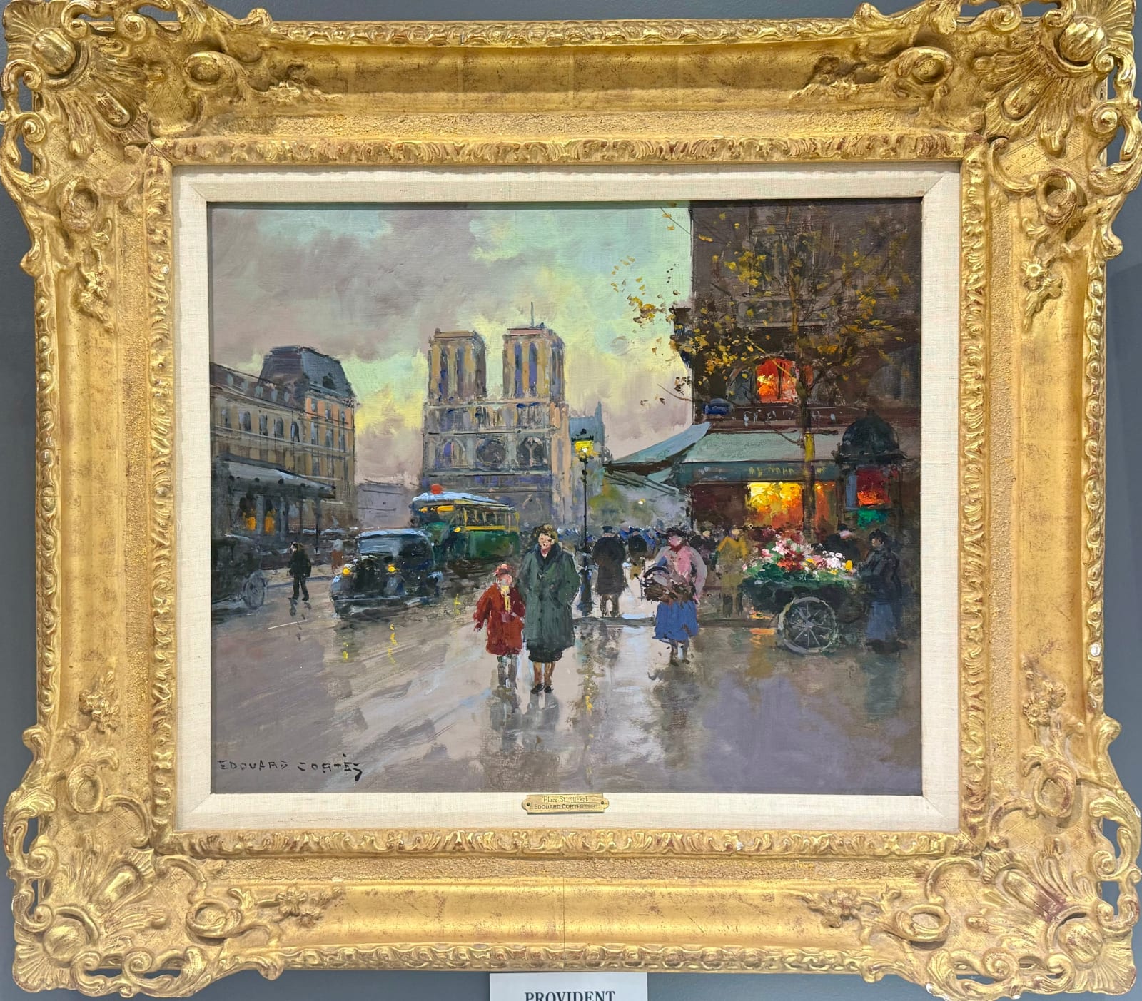 Edouard Cortes, Place St. Michel