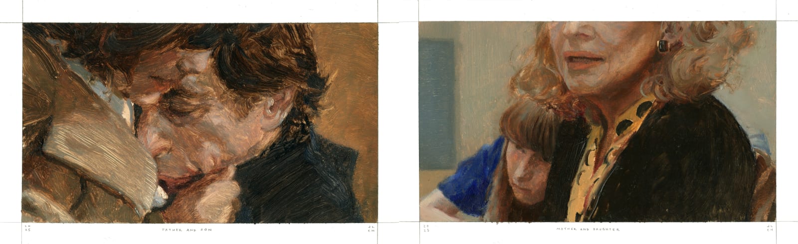 James Lee Chiahan, Father and son / Mother and daughter, 2025