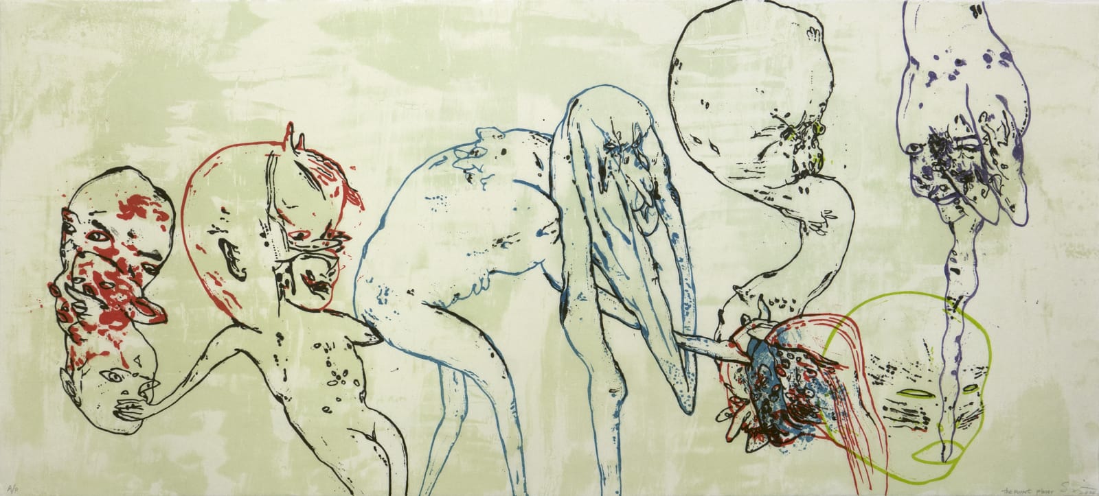 Ed Pien, The Puppet Player, 2004