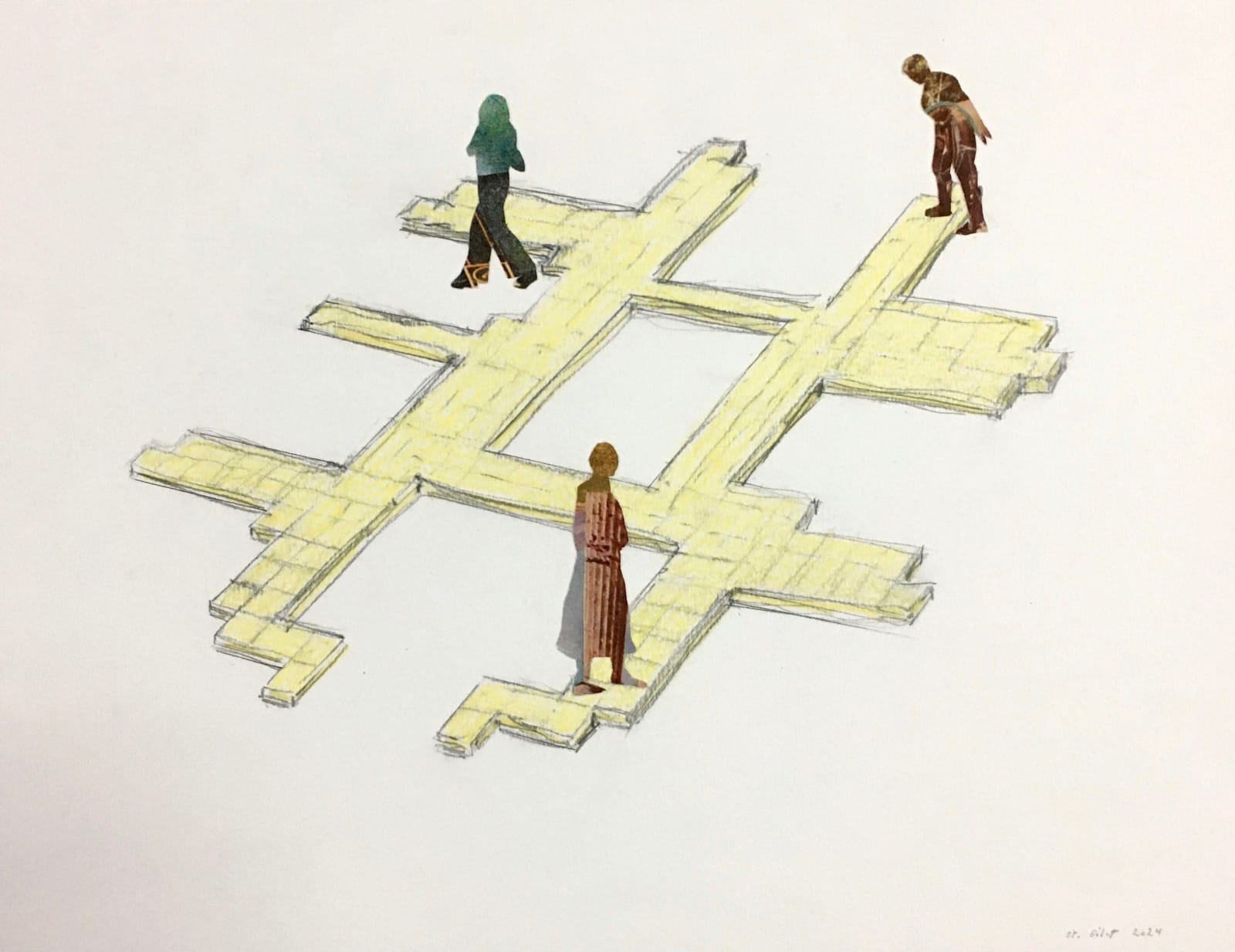 Stéphane Gilot, Où l’écho précède la voix, 2024