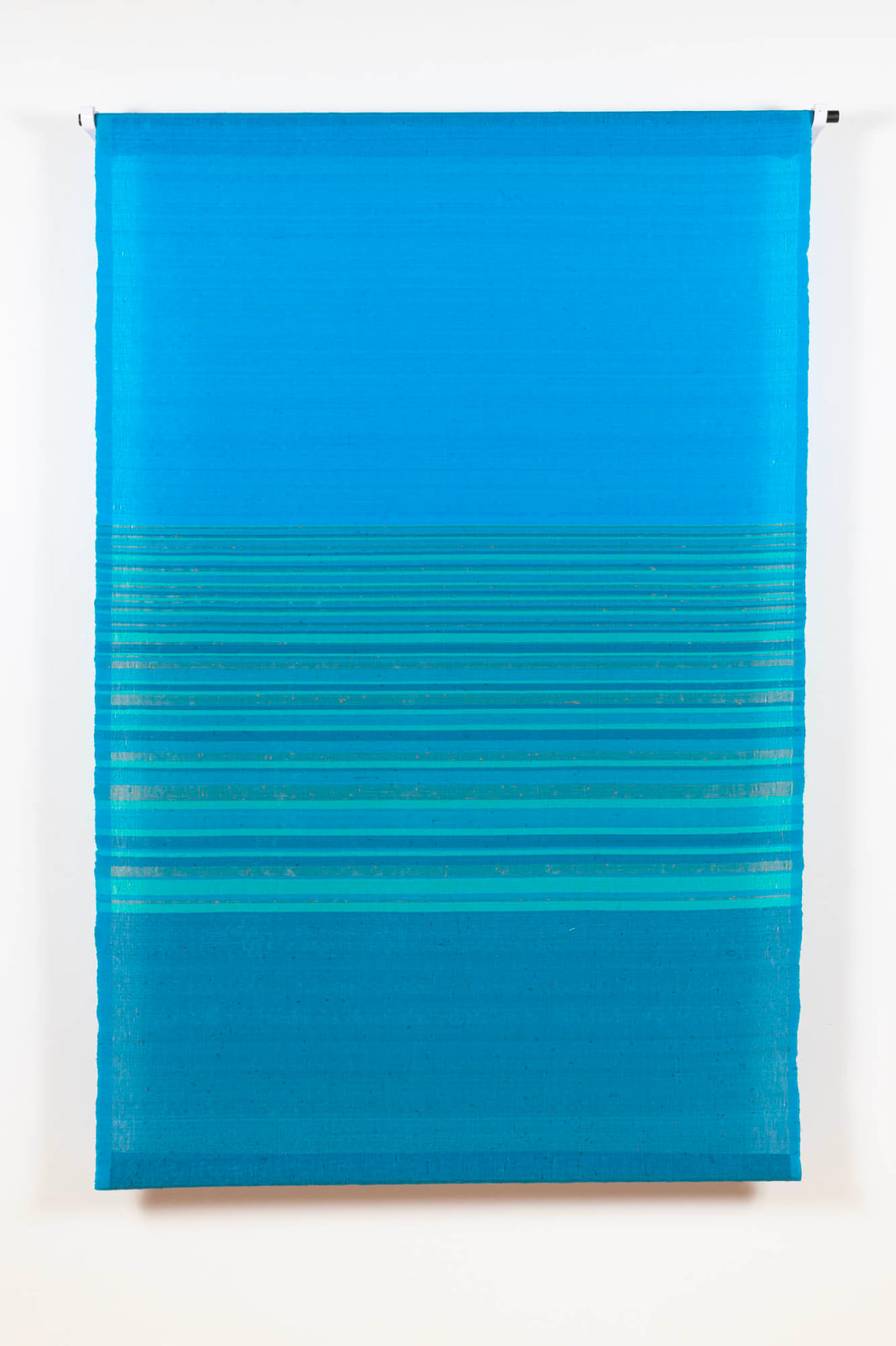 Ari Bayuaji, Floating on the Waves tapestry #3, 2023