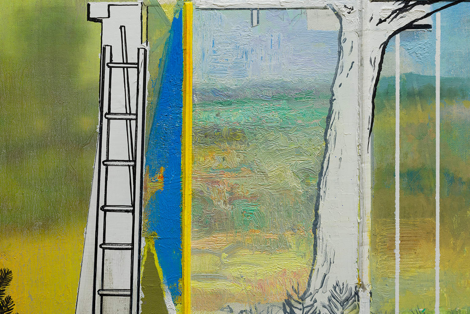 Dil Hildebrand, Parva Claustra (White Tree), 2025