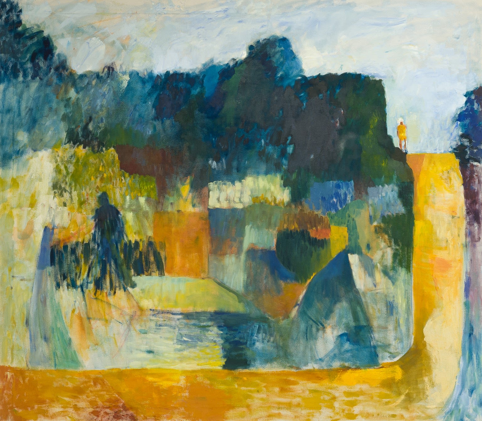 Gaia Pawar Shapiro, The Way up the Pass, 2023