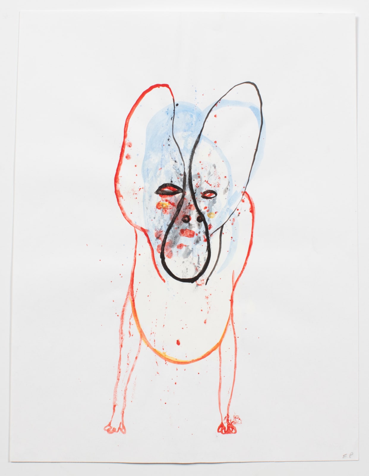 Ed Pien, Dog Face, 2001