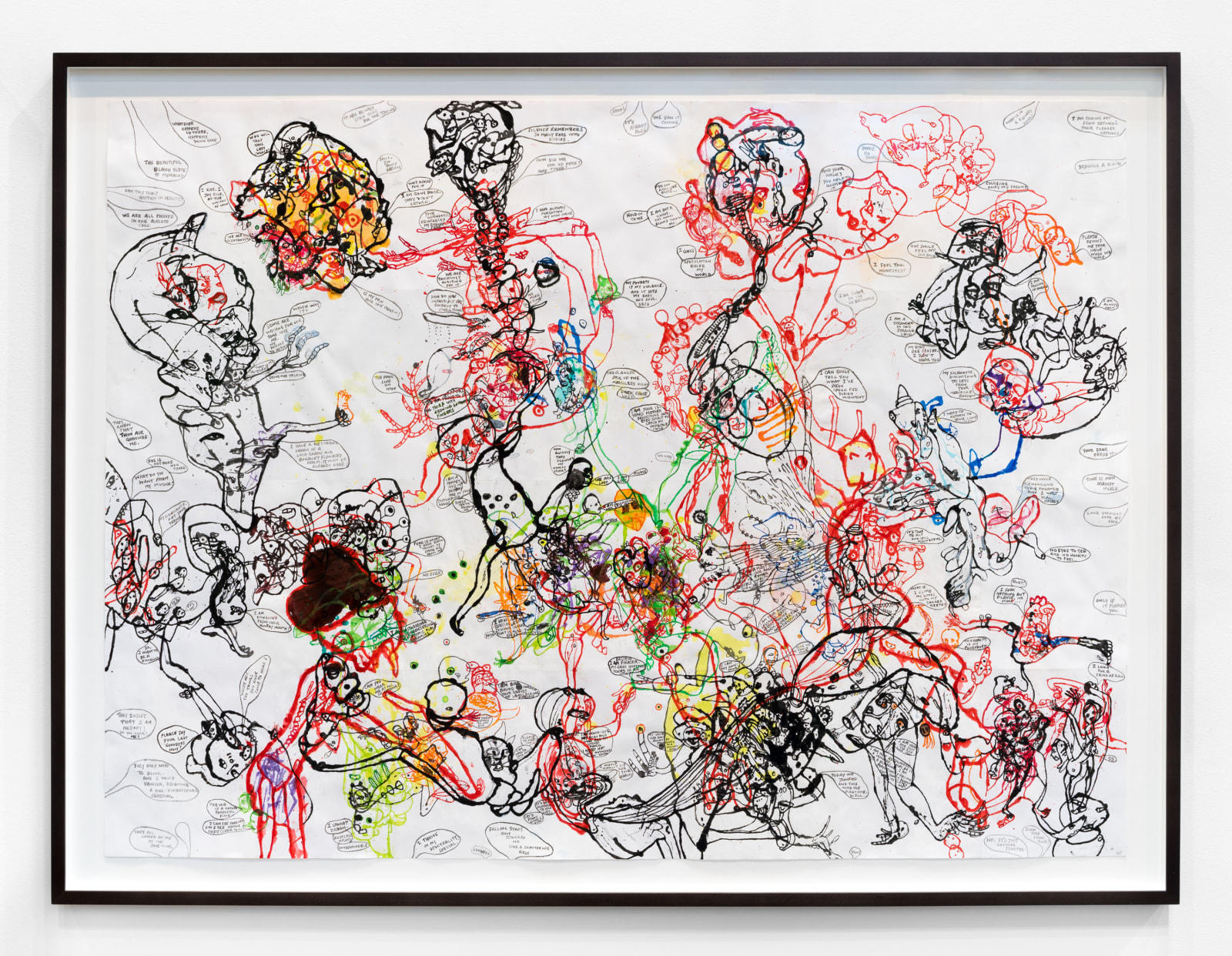 Ed Pien, Sounding Off, 2025