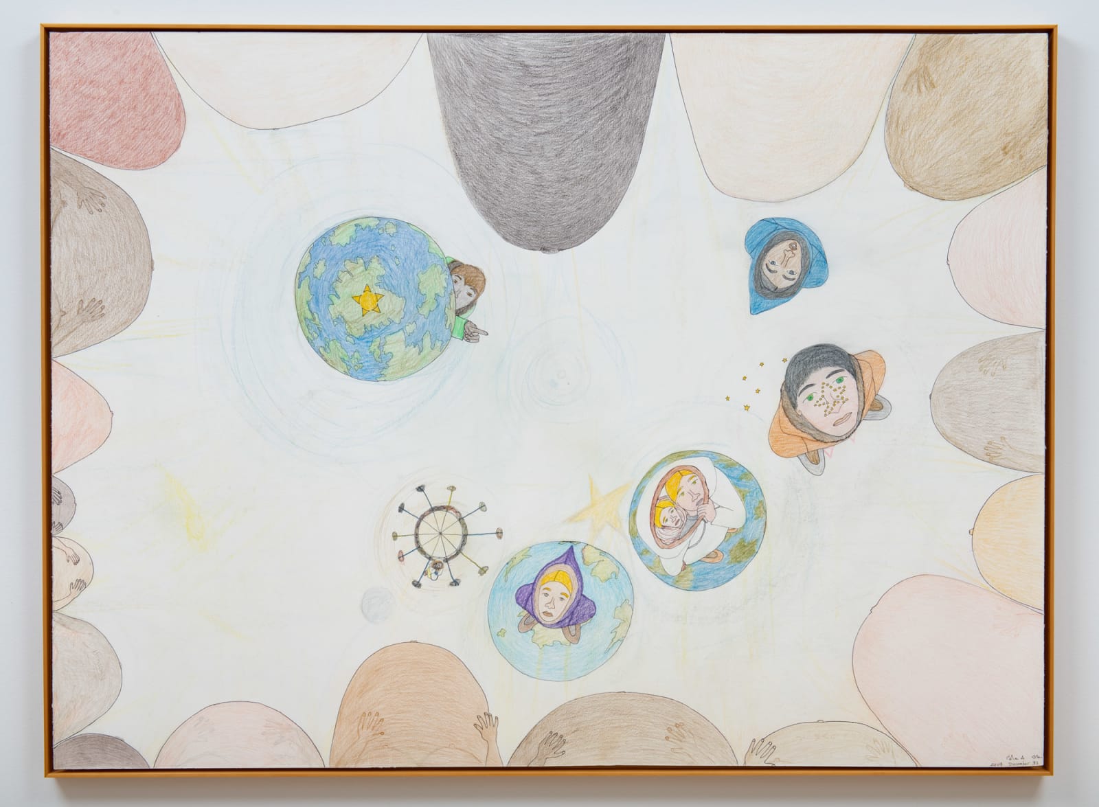 Shuvinai Ashoona, 148-1815 [Pregnancies in Universe], 2014